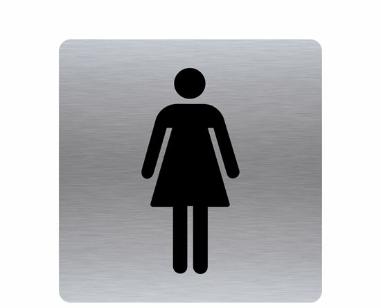 Image sur Affiche toilette femme