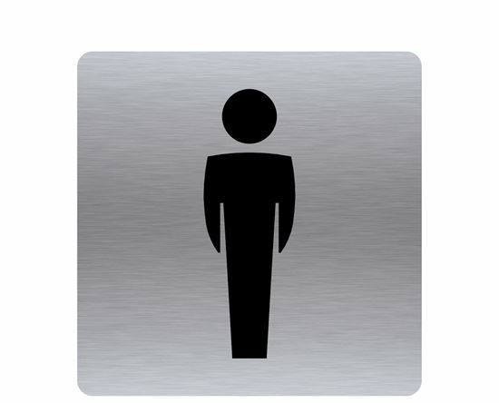 Image sur Affiche toilette homme