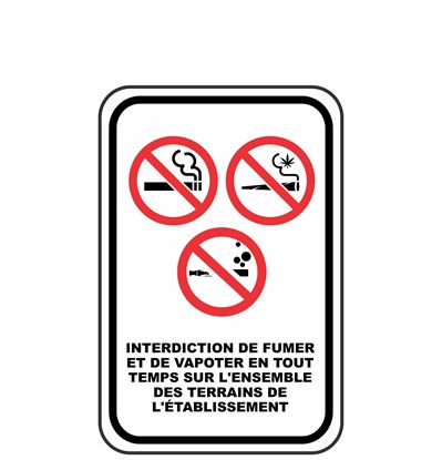 Image de Enseigne interdiction de fumer