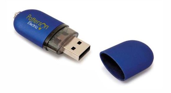 Les Trophées JLM. Clé USB 1 GB Ovale