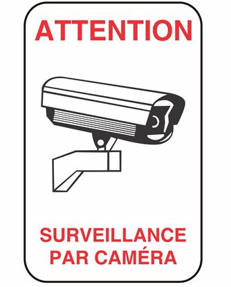 Image de Enseigne surveillance caméra